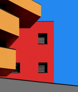 [043] Red Building Paolo Mascagni